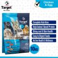 Target Dog Food - Chicken & Egg - 10kg. 