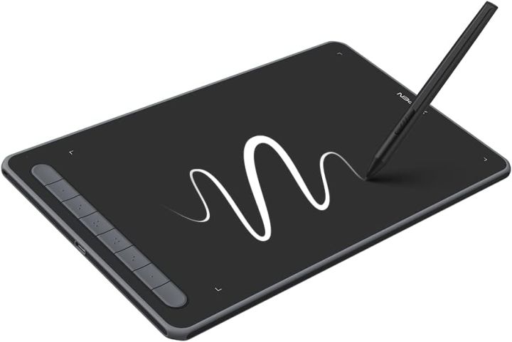 XP-PEN Deco L Drawing Tablet- 10x6” Computer Graphic Tablet with Updated Battery-Free X3 Digital Stylus