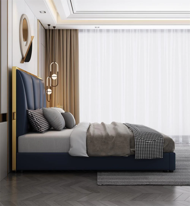 Luxury%20Upholstered%20Modern%20Wood%20Bed%20With%20Side%20Tables%20-%20Double%20Bed%20Ensemble%20for%20Timeless%20Elegance%20in%20Wooden%20Bedroom%20Furniture%20-%20Image%202