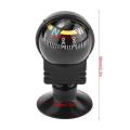1pc car Plastic Di tal Dash Mount Compass Ball Na tion Hiking Direction Pointing Guide Car Truck Boat Marine Adjustable. 