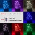 Kimetsu No Yaiba Nezuko Kamado Figure Led Night Lights for Bedroom Decor Nightlight Kids Child Table 3d Lamps Demon Slayer Gifts. 
