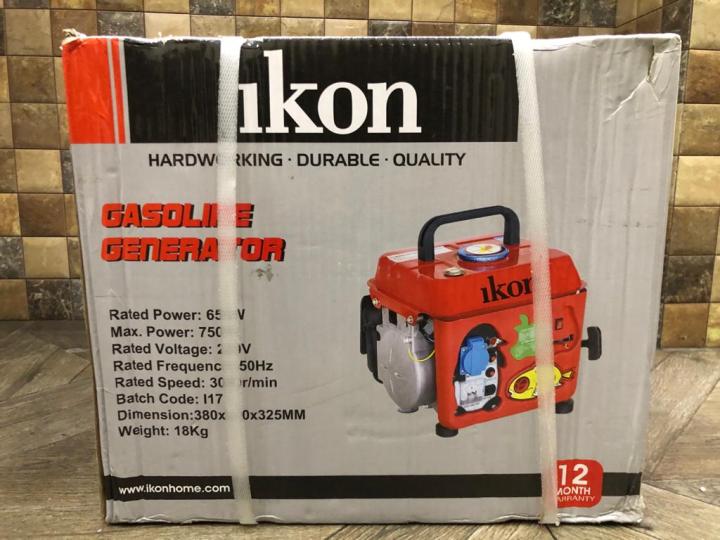 IKON 650W Gasoline Generator IK-GQ02 (UAE IMPORT)