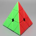 Fast Rubix Cube Triangular Pyramid | Stickerless | Best Quality Fast Magnetic Rubix Speed Cube | Puzzle Toys for Kids. 