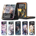 Honkai Star Rail Firefly Case for Samsung Galaxy Z Flip4 Flip3 5G PC Hard Cell Phone Shell Z Flip 4 3 Black Cover Zflip4 Zflip3. 
