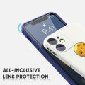 AMORVOR for Realme C25/C25S/C12/Narzo 20/Narzo 30A Back Cover Cartoon Astronautn Side design Soft Case Liquid Silicone Phone Cases. 