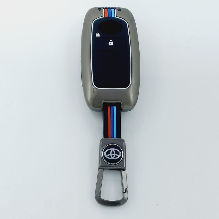 Toyota Raize 2 Button Metal Key Cover