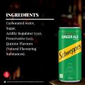 Schweppes Original Ginger Ale, 300 ml Tin Can ( Pack of 6 ) Can  (6 x 300 ml). 
