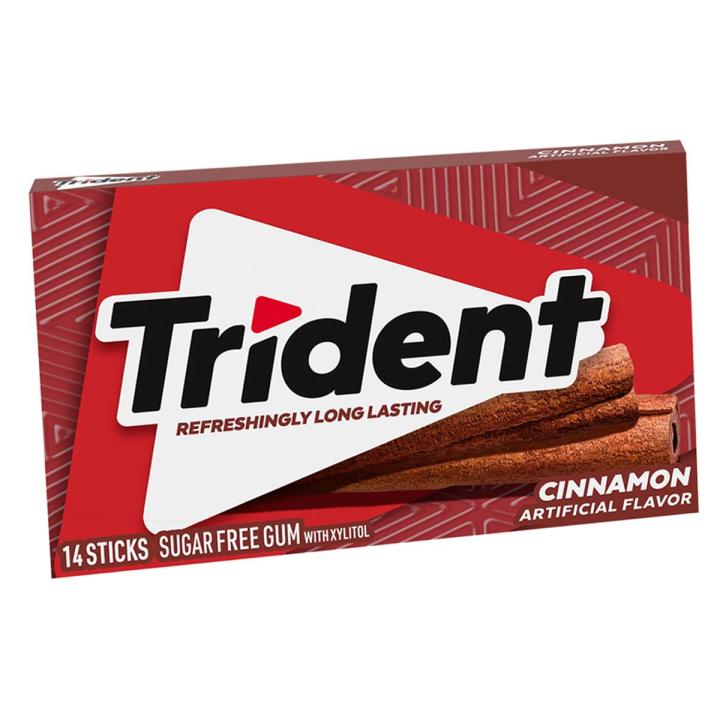 Trident Cinnamon Flavor Original Chewing Gum (14 Sticks)