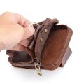 Phone Bag For Iphone 14 13 12 11 Pro Max XS Max 6 6S 7 8 Plus Genuine Leather Waist Bags Cover Case For Samsung Bussiness Men. 