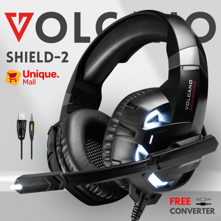 Volcano%20Shield%202%20RGB%20Wired%20Gaming%20Headphones%20with%20Mic%20%20RGB%20LED%20Lights%20%20Surround%20Sound%20%20Noise-Canceling%20Mic%20%20Volume%20Control%20%20FREE%20Adapter%20Included%20for%20PC%20Laptop%20Mobile%20PS4%20Xbox%20PUBG%20Music%20-%20Image%202