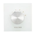 Smart Home Volume Controller, Easy Wiring Speaker Volume Controller 5 Levels Volume Adjustment for Home. 