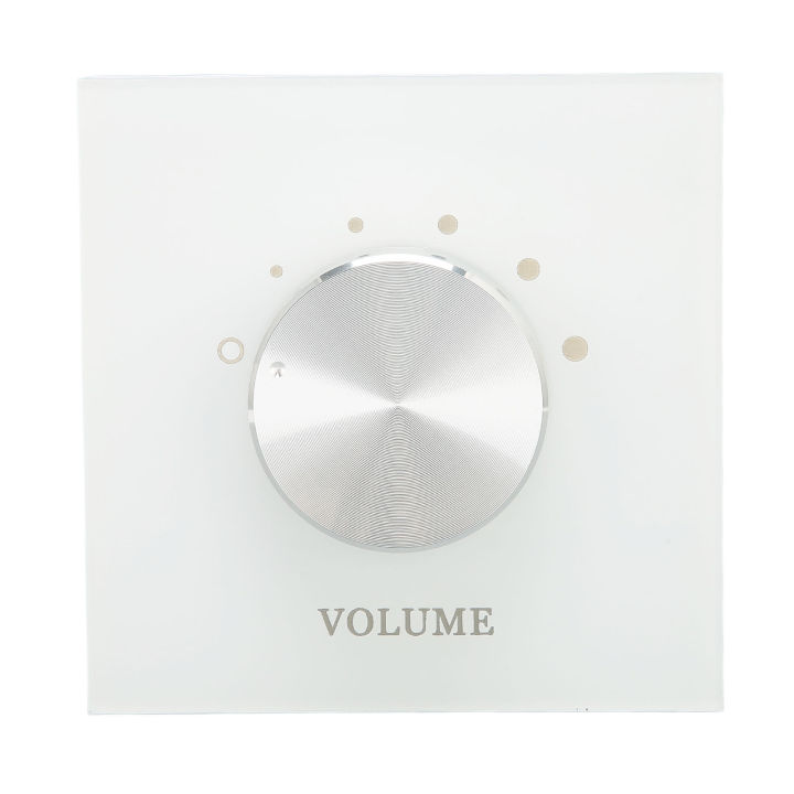 Smart Home Volume Controller, Easy Wiring Speaker Volume Controller 5 Levels Volume Adjustment for Home