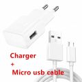 For Samsung A10 A7 2018 J6 J7 Neo Huawei Y9 Honor 9 lite 8X Android charging Mobile phone Micro USB V8 Cable QC 3.0 Fast charger. 