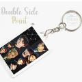 Cute V Keychain Taehyung Keychain BTS Army Keychain. 