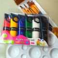 Pack of 6 Acrylic Colors 30 ml, Acrylic Paint - Acrylic Color Set. 