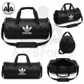 Gym Duffel Sports Bag, Travel Bag, Round Foldable Gym Bag for Men and Women, Duffel Bag, Shoulder Bag, Gym Bag, For Traveling, Training and Gym, Black color. 