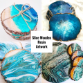 Natural Wooden Slices Round pack of 1. 