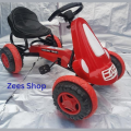 Racing Car Baby Pedal Driven Car Starring Pedal Car With Big Colorful Fomic Big Tyres in Random Color. 