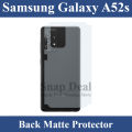 Samsung Galaxy A52s Matte Protection Soft Skin Sheet Soft Film Back Protector For Samsung Galaxy A52s. 