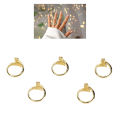 Crochet Yarn Tension Ring Easy To Wear Vintage Stainless Steel Multifunction Crochet Tension Ring Peacock Shape for Crocheting. 