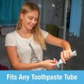 Bathroom Tools Silicone Toothpaste Cap Self Closing Toothpaste Caps - No Waste Cap Dispensers for Adult and Kids Bathroom - Mess-Free Toothpaste Lids - Easy to Use, Food Grade Silicone and BPA-Free Toppers - 2Pcs. 