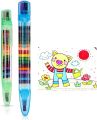 20-Color Wax Pen Set for Kids - Versatile Drawing & Painting Tool with Replaceable Nib for Creative Graffiti Art. 