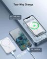 Baseus Magnetic Wireless MagSafe Charger & Power Bank 20W 6000mAh For iPhone 12/13/14 Series. 