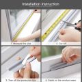 40M Sliding Window Seal Strip White Black Acoustic Insect Windproof Dust Stopper Stripping Door Gap Filler Tape Wearable Sealer. 