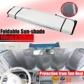 Car Windscreen Sun Shade Heat Resistant Heat Protection Front Mirror Train Parking Sunshade Light Heat Protection Sun Block. 