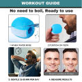 D.O.T Fitness Jawline Exercise Stress Ball Face Jaw Exerciser MuscleTrainer for Cheekbones Trainer Jawliner Jaw Liner. 