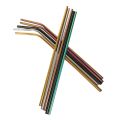 Reusable Stainless Steel Straws,Set of 10 Extra Long 10.5inch Metal Drinking Straws With 2 Brushes and Carry Bag,Environment-Friendly Straw For 20/30oz Tumblers,Beverage,Starbucks. 