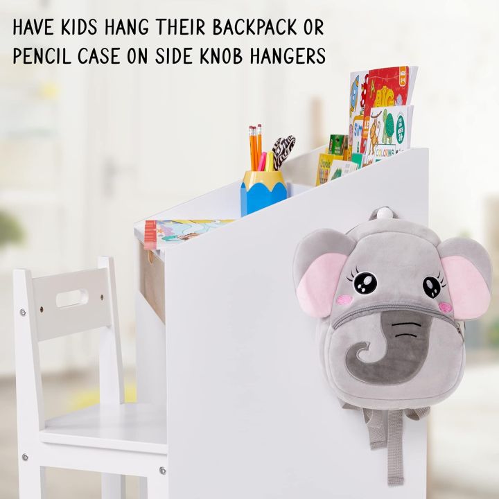 Mr.outlets%20Toddler%20Wooden%20Study%20Desk%20and%20Chair%20Set,%20Home%20School%20Learning%20Workstation%20with%20Writing%20Table,%20Storage%20Drawer,%20Tabletop%20Organizer%20&%20Hanging%20Hooks%20for%20Children%20Studying,%20Reading%20&%20Drawing%20-%20Image%207