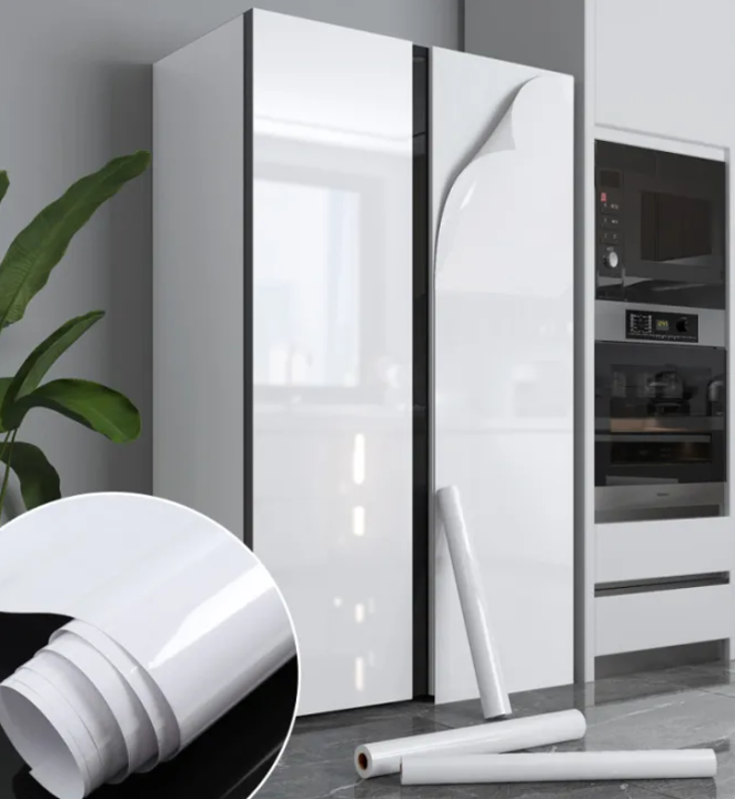 Self%20Adhesive%20PVC%20Wallpaper%20Sheet%20for%20Kitchen%20Cabinet%20Door%20Wall%20Table%20Fridge%20White%20-%20Image%202
