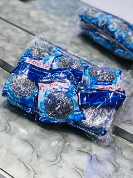Steel%20Wool%20/%20Pack%20%20of%204%20(Large%20Size)%20Stainless%20Steel%20Wool%20/%20Stainless%20Steel%20Dishwasher%20Wool%20/%20Scourer%20-%20Image%205