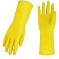 Reusable Rubber Dishwashing Gloves, Extra Thick, Long Sleeve, for Kitchen, Work, Painting, Gardening, Pet Grooming. 