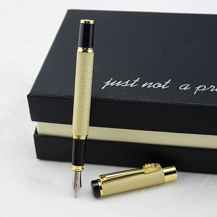 Metal%20Dragon%20Vintage%200.5MM%20Nib%20Ink%20Pens%20for%20Writing%20Business%20Gift%20Office%20Supplies%20Fountain%20Pen%20-%20Image%204