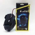 T6 Gaming Mouse 6 Button With RGB Changing Color for Ultra Gaming. 