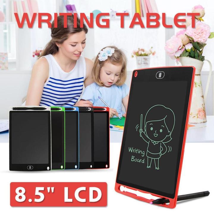 Multicolor LCD Writing Tablet 8.5 10 12 Inch Erasable Tab Toy for Kids Students Drawing Sketching Tab