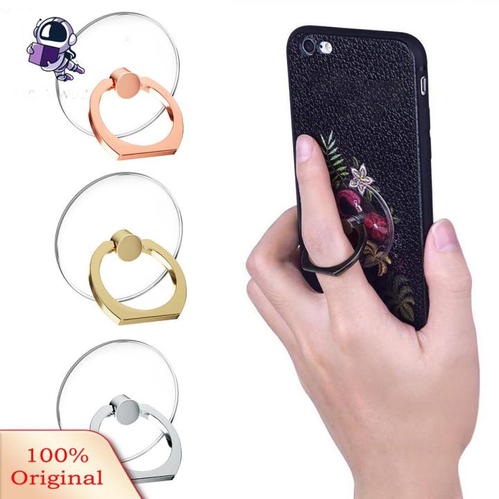 Grebest Finger Ring Phone Holder Sticky Mobile Phone Holder Stand Grip