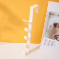 Creative Home Multifunctional 6 Hooks Portable Wardrobe Coat Hook Kitchen Bathroom Behind The Door Towel Hanger Storage Hooks. 