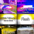 Driving LED Lens Projector ( 1pcs ) - Driving LED Fog Light -  Dolphin Projector Spotlight For car & Bike - White yellow flash Light 6 function Motorcycle light. 