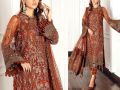 Heavy Embroidered with Handwork Organza Party Wear Dress For Women For Girls 2022. 