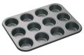 4,6,12 Cupcake Baking Tray Non-Stick Masterclass Heavy Duty 4, 6,12 Hole Cupcake Baking Tray Tin Pan with Double Layer Non-Stick Coating Cups Muffin Pan Set Bakeware Non-Stick tray. 