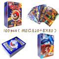 Flash Pokemon Card Game MEGA Cards Ultra Rare Mega EX Popular Trading. 