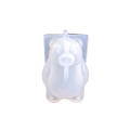 Fruit Snack Mold Bear Mold Silicone Mold For Candles Home DIY Gypsum Candle Aromatherapy Mold 3D Small Bear Candle Silicone Mold Bear Silicone Mold. 