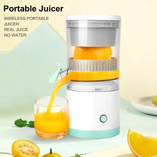 Juicer Machines for Grapefruit Lime Pomegranate with USB, Electric Lemon Juicer, Electric Orange Juicer, Rechargeable and Portable for Kitchen