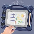 【Footprint】 Writing Board Montessori Toys Baby Magnetic Blackboard Learning Paint Magnetic Writing Tablet Children Drawing Board Kids Toys. 