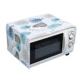 Kitchen Microwave Oven Dust Cover Printer Oil Proof Dustproof Decorative Storage Bags Microwave Covers Organizer. 