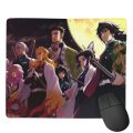 Computer Office Supplies Keyboards Accessories Mouse Pad Large Square Anti-Slip Customized PC Desk Pads Mats Anime Black Coaster. 