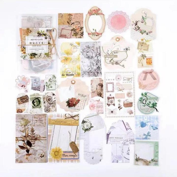 27PCS A Brief History of Art Series Basic Material Paper Set Vintage Stickers Craft Journal Planner Diary DIY Scrapbooking Sticker